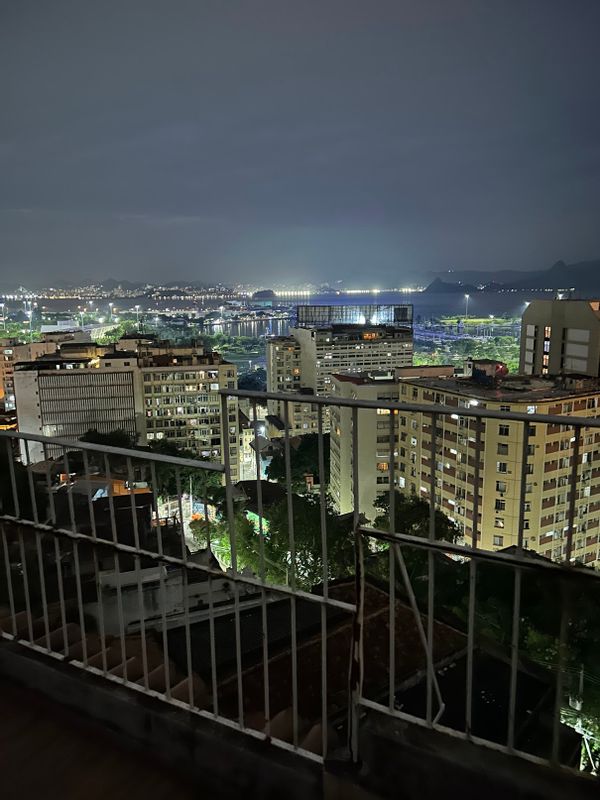 Great View of Bay and the Mountains (as Sugar Loaf) in a really calm street just by Selaron Steps!