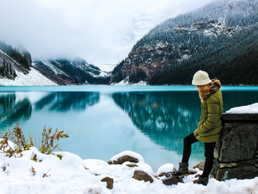 vacaciones de navidad en la monta&ntilde;a nieve