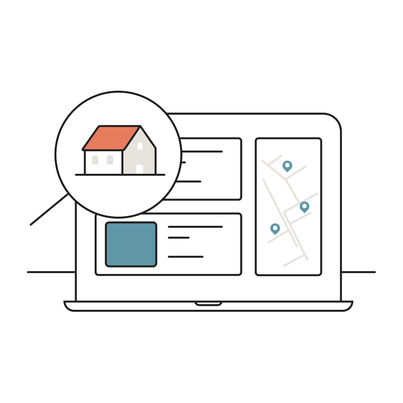 HomeExchange "complete your profile" illustration